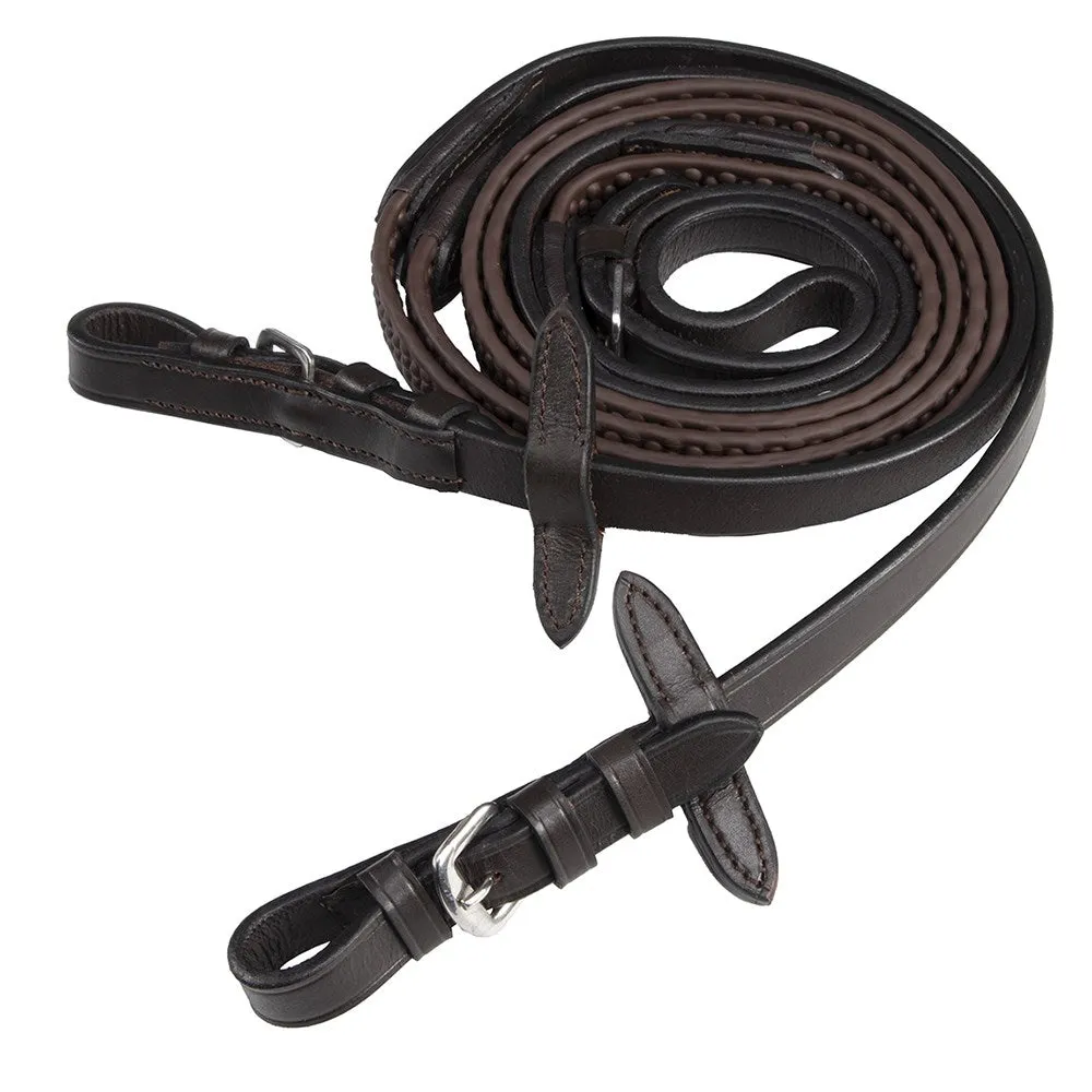 Landsborough Leather Reins - Pimple Grip