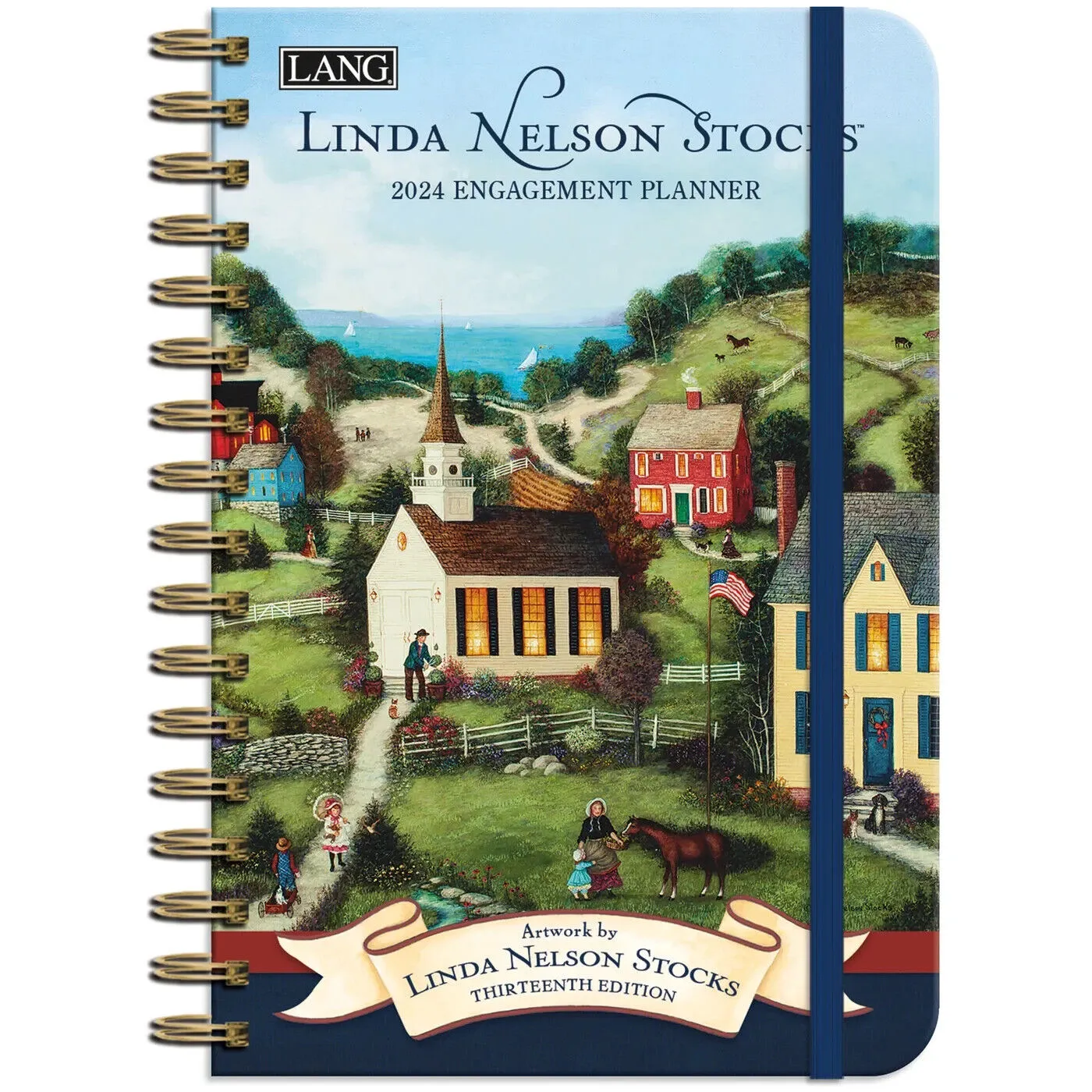 Lang Linda Nelson Stocks 2024 Spiral Bound Engagement Planner