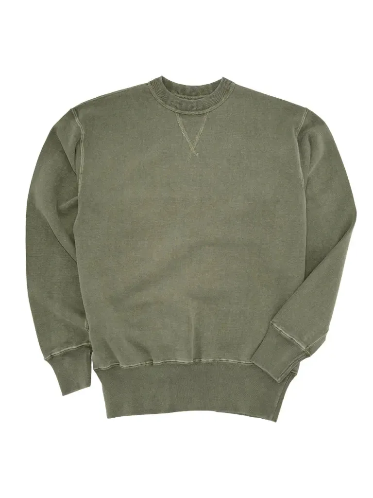 Laniakea Crew Neck- Pigment Dyed Grape Leaf