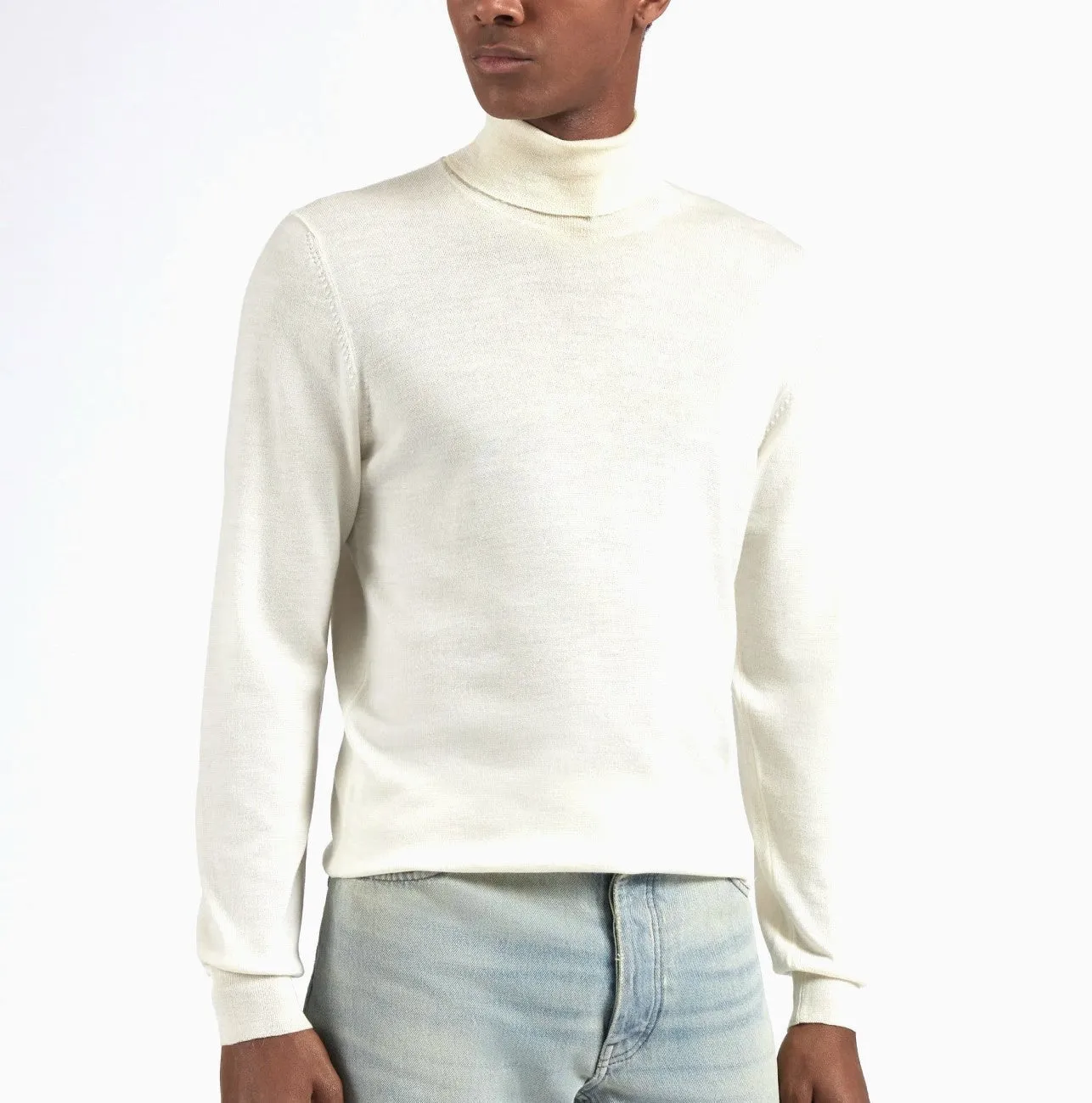 Lardini Merino Wool-Silk-Cashmere Sweater