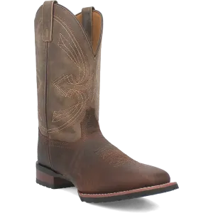 Laredo Elias (Chocolate/Tan) - Men's Leather Cowboy Boots