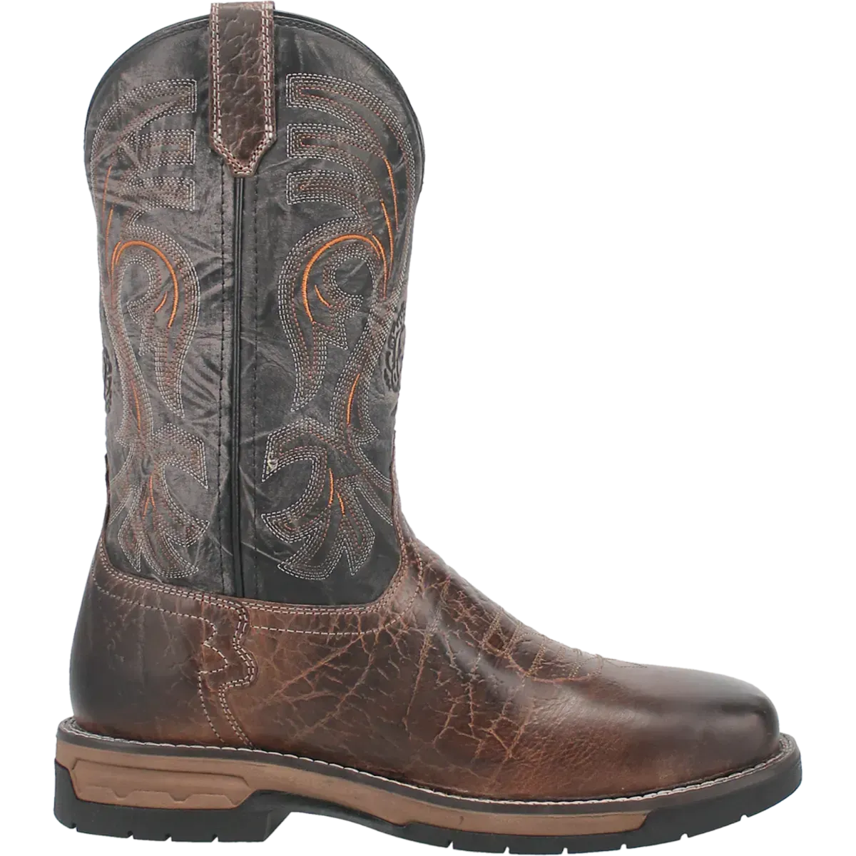 Laredo Hawke (Broad Square) - Men's Leather Cowboy Work Boot