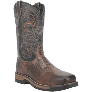 Laredo Hawke (Broad Square) - Men's Leather Cowboy Work Boot