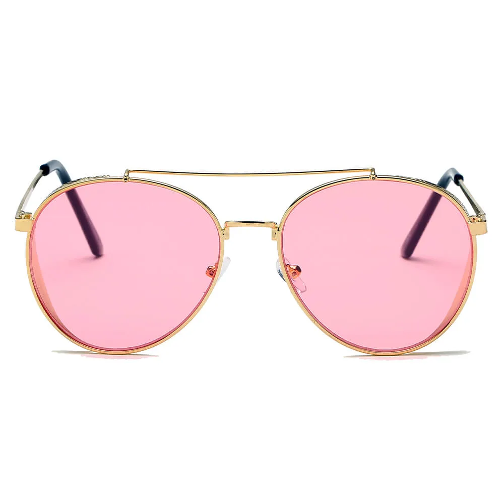 LAREDO | Modern Brow Bar Aviator Sunglasses