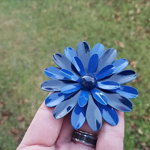 Large Blue Brooch