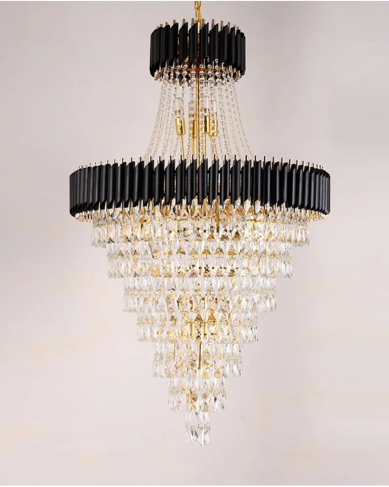 Large Luxury Crystal Chandelier – Living Rooms, Dining Rooms, Staircases, Foyers, and Hallways