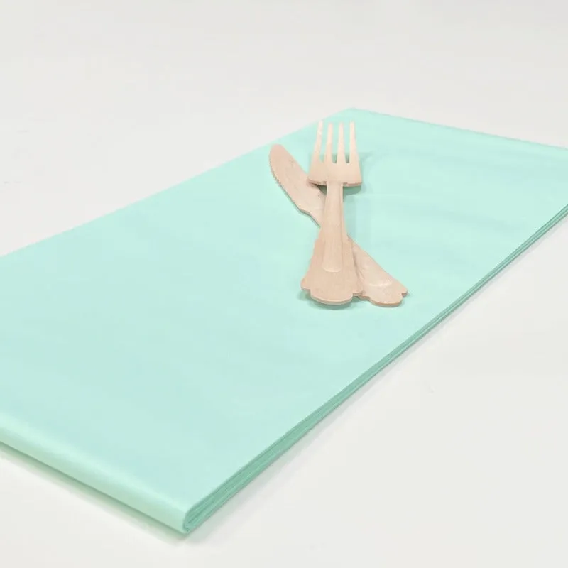 Large Paper Tablecloth - Duck Egg