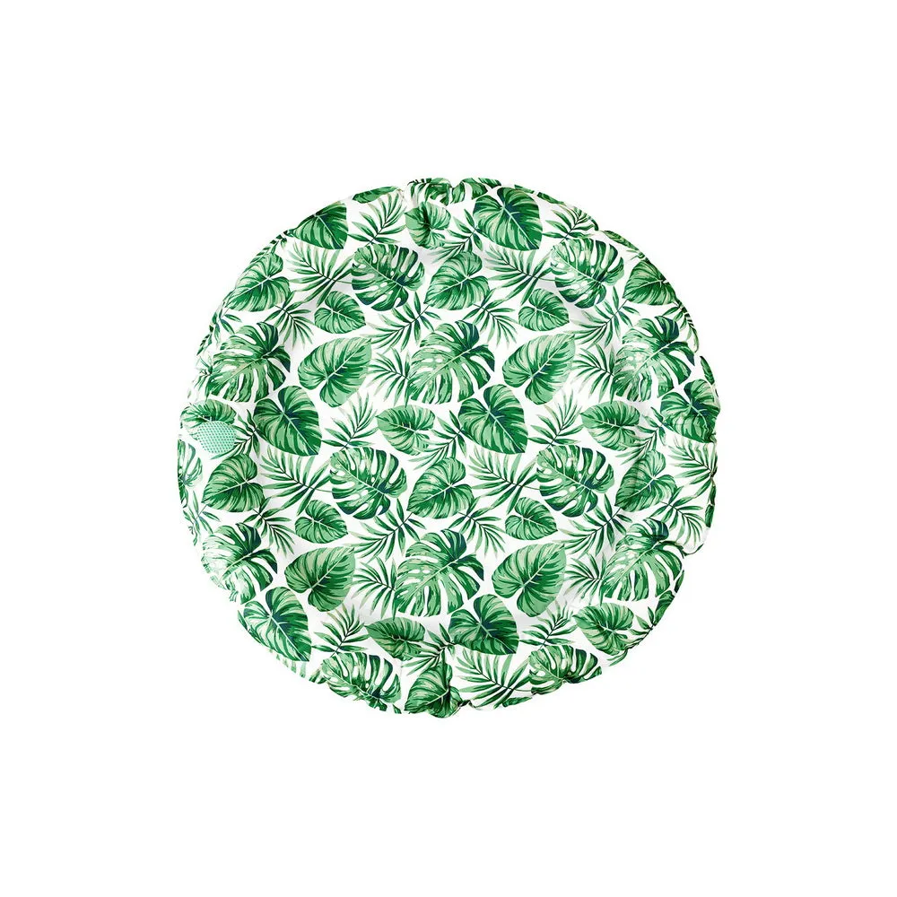 Large Round Self-Cooling Pet Mat Gel Core, PVC, Green - i.Pet