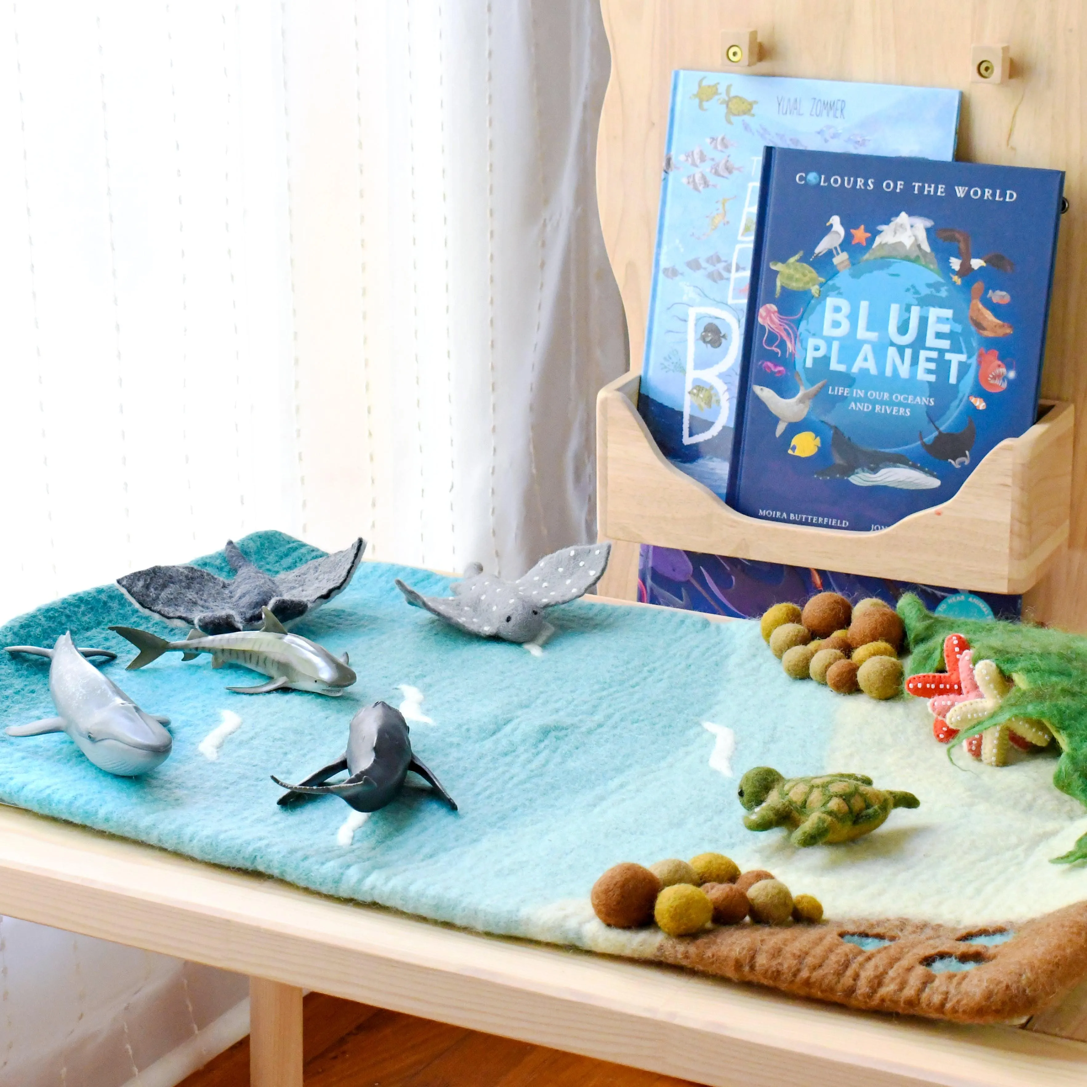 Large Sea and Rockpool Play Mat Playscape