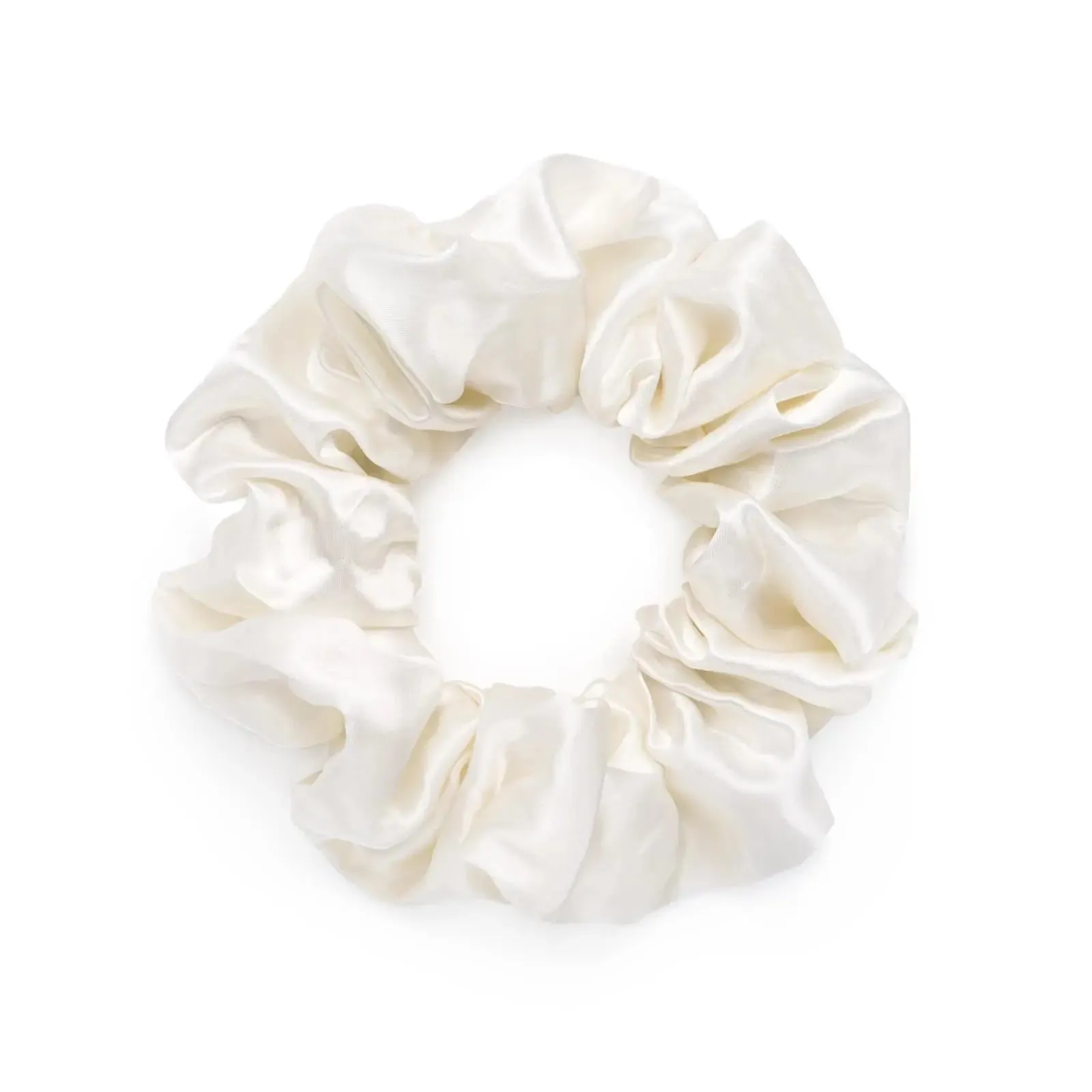 Large Silk Scrunchie Single