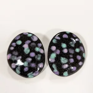 Large Space Opal Earrings