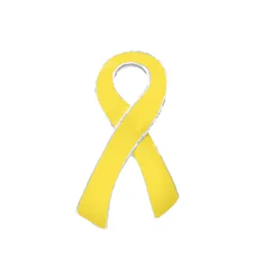 Large Yellow Ribbon Pins