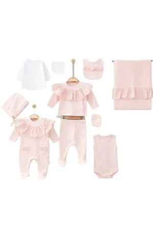 Larissa Pink Newborn Coming Home Set