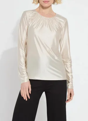 Larissa Satin Top - FINAL SALE