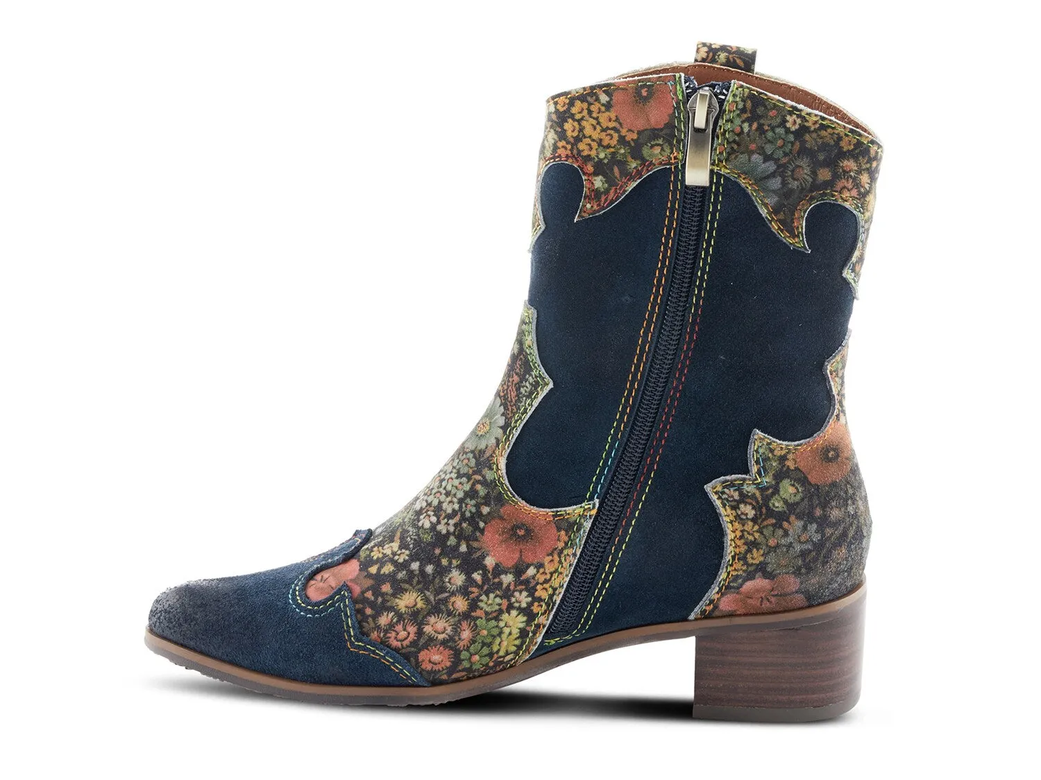 L'Artiste by Spring Step Ladyluck boots, dark blue