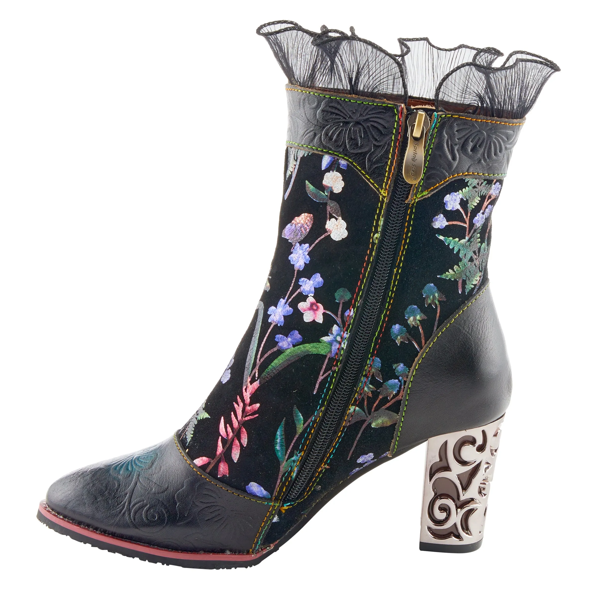 L`ARTISTE GAGA MID-CALF BOOTS