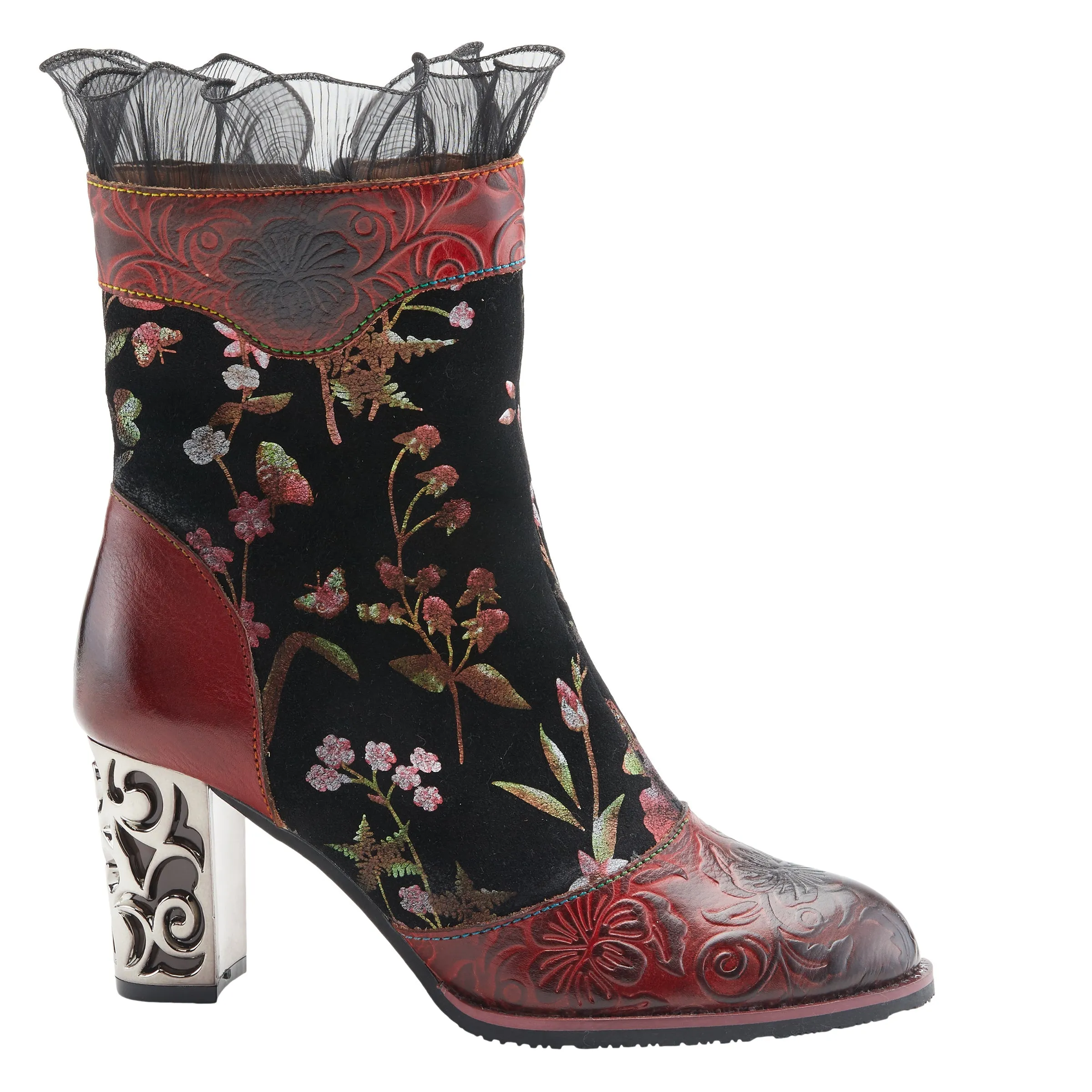 L`ARTISTE GAGA MID-CALF BOOTS