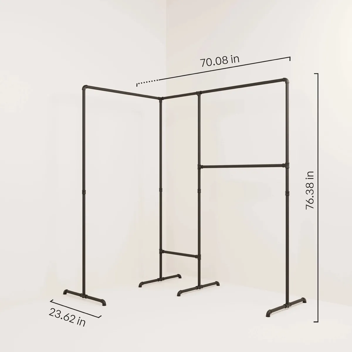 LAS EDGE – Metal standing hanger