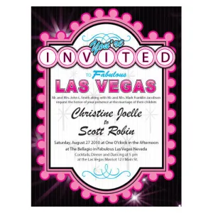 Las Vegas Invitation