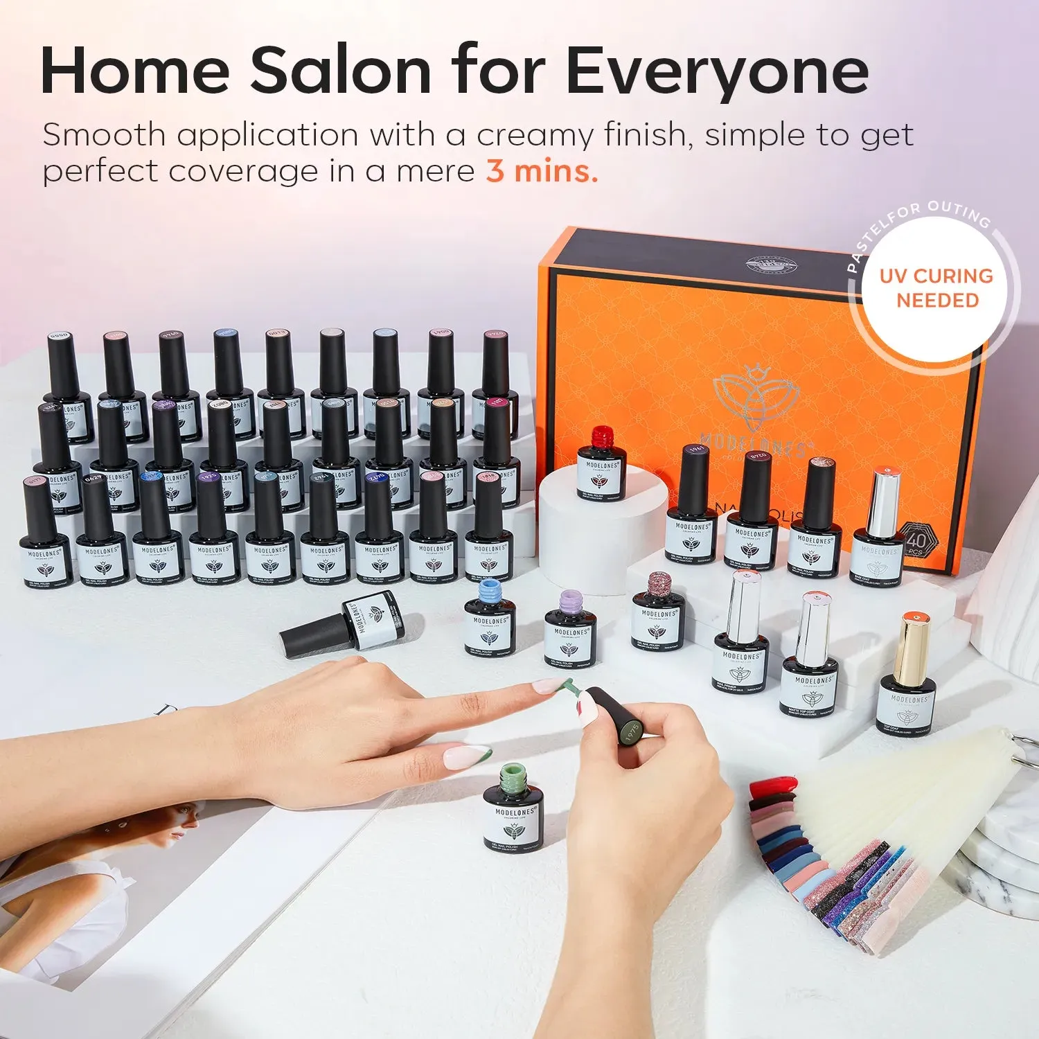 Latest Limited Edition - 40Pcs 36Colors Gel Nail Polish Kit