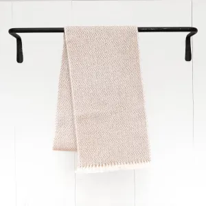 Latte Handwoven Cashmere Scarf