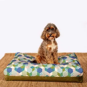 Laura Ashley Thistle Patchwork Duvet Dog Bed