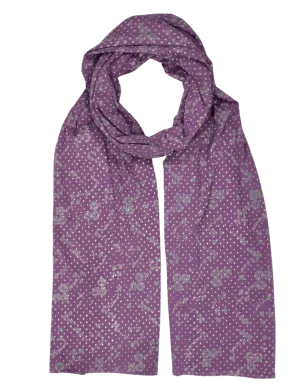 Lavender Dreams Organic Scarf