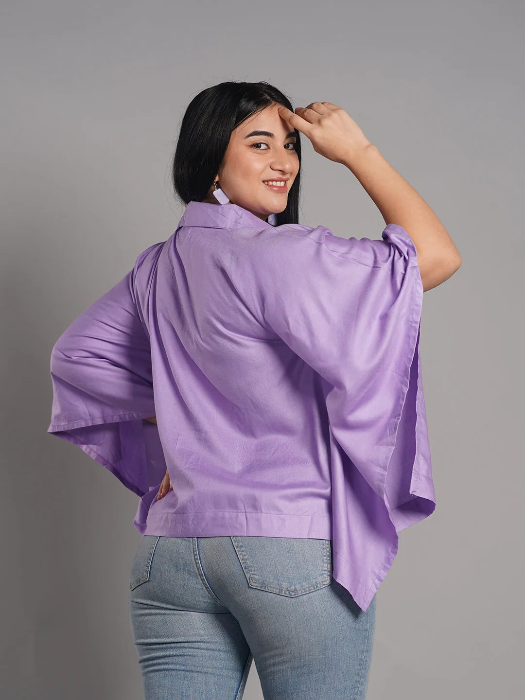 Lavender Kaftan Top - Signora