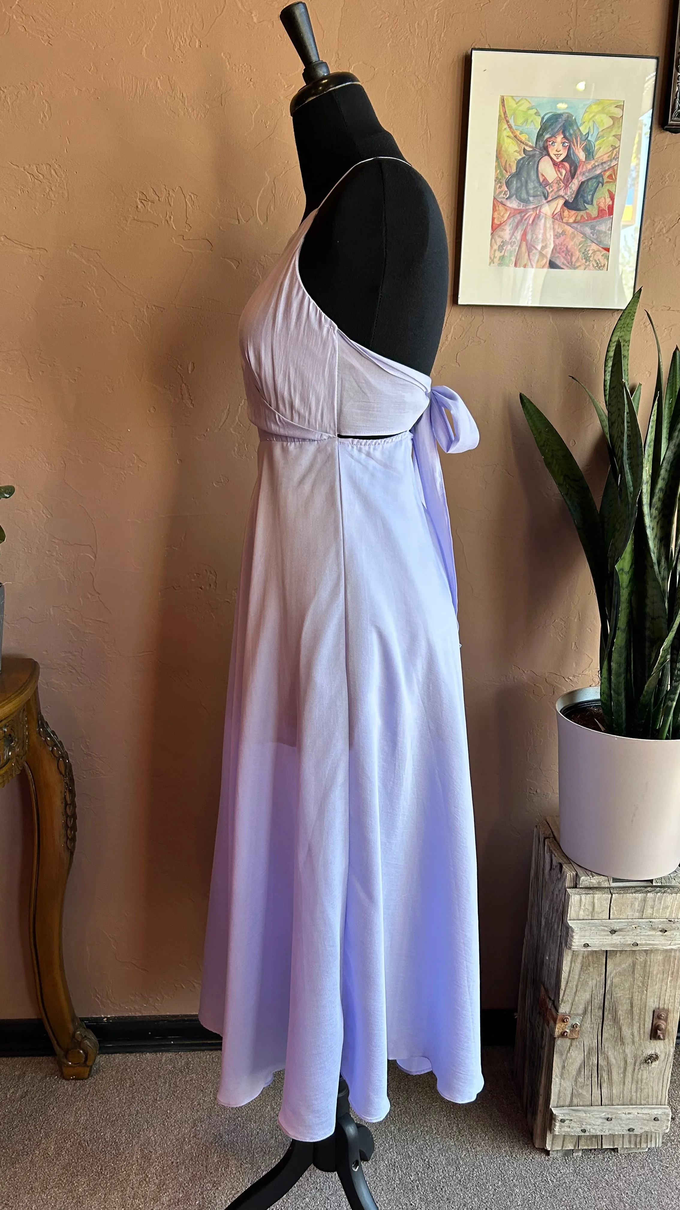 Lavender Special Occasion Mid Length Dress