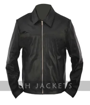 Layer Cake Daniel Craig Retro Fit Men's Leather Jacket