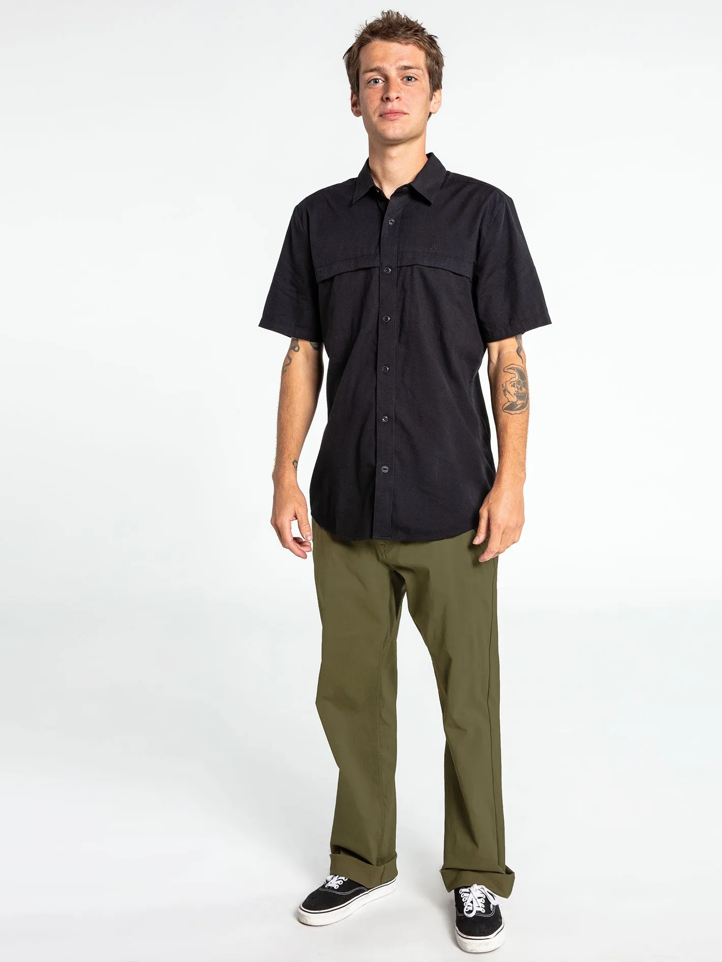 Layne Short Sleeve Shirt - Black