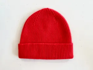 LE BONNET Beanie Crimson