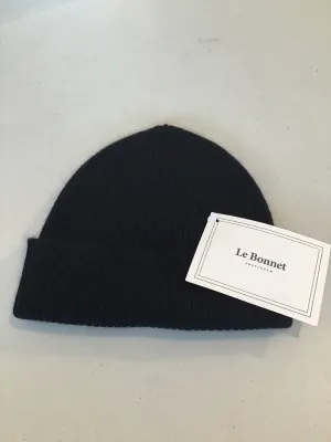 LE BONNET Beanie Onyx