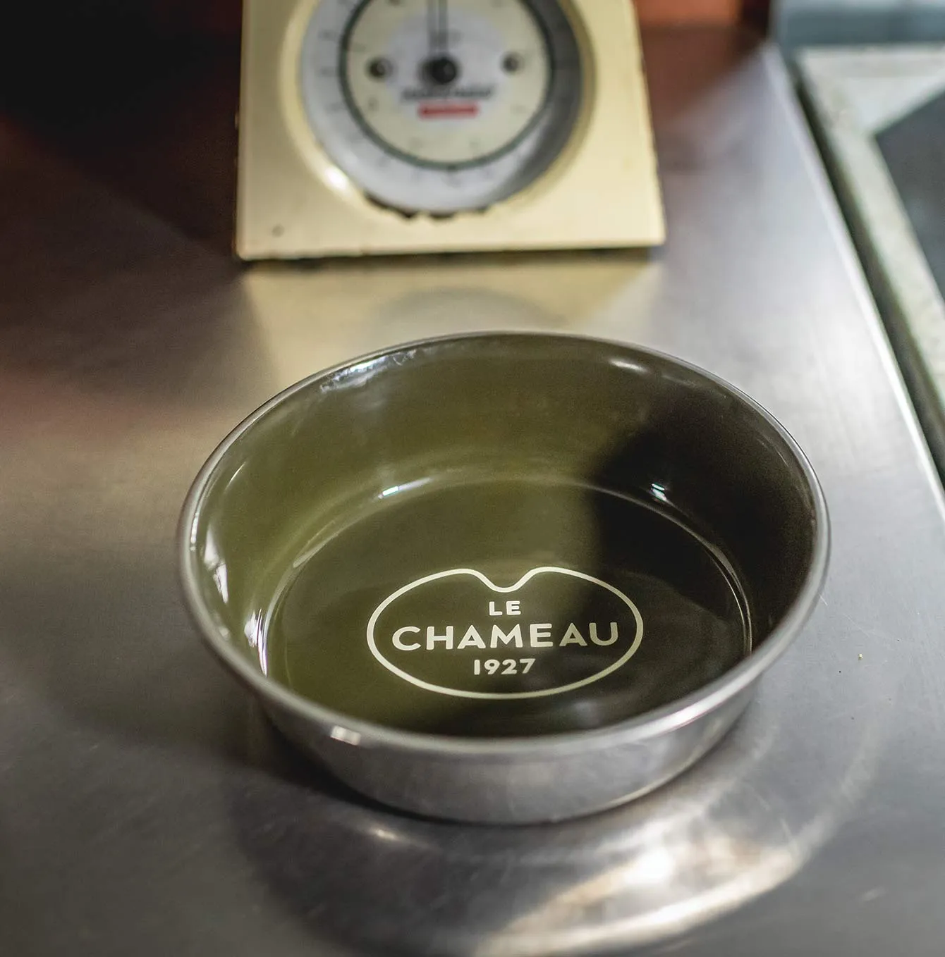 Le Chameau Stainless Steel Dog Bowl