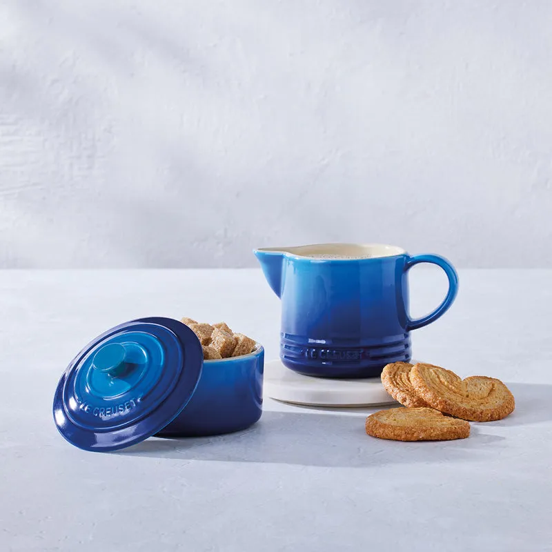 Le Creuset Milk & Sugar Set Azure