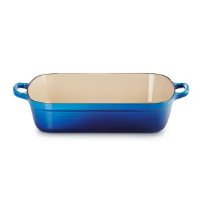 Le Creuset Signature Cast Iron Roaster 33cm Azure