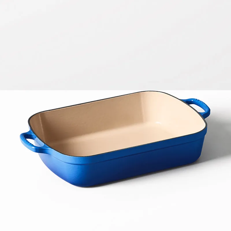 Le Creuset Signature Cast Iron Roaster 33cm Azure