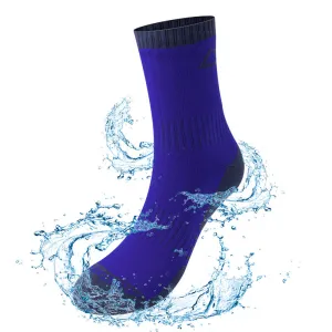 LEAKDRY Waterproof Breathable Ultralite Drinit Socks Ankle Blue