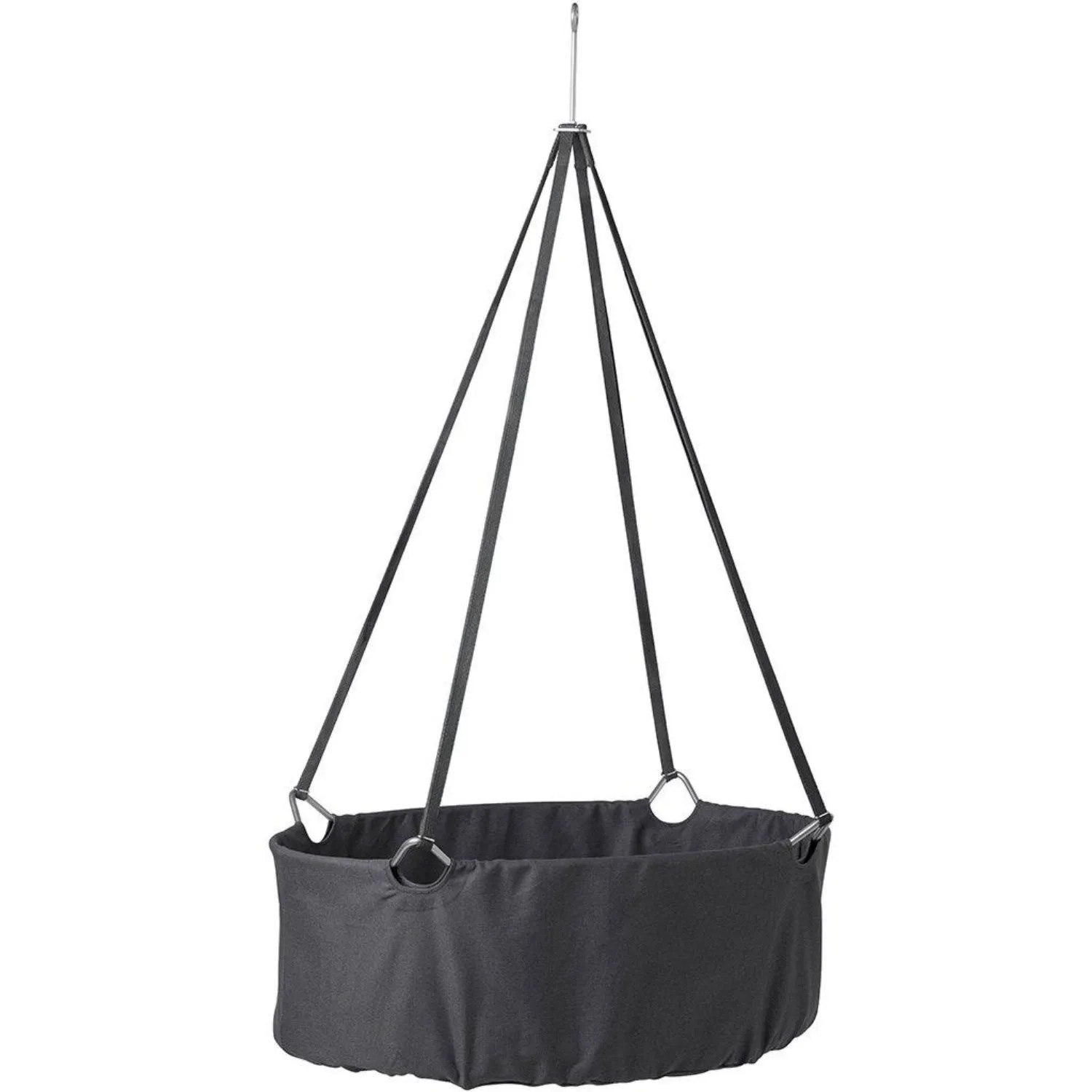 Leander Classic™ Cradle, Long Suspension Straps 4 pcs., Grey