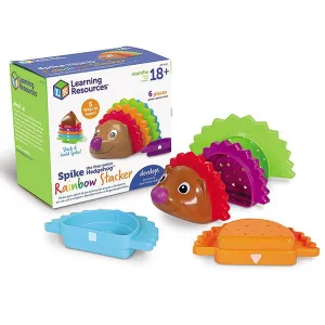 Learning Resources Fine Motor Toy - Spike the Hedgehog Rainbow Stacker