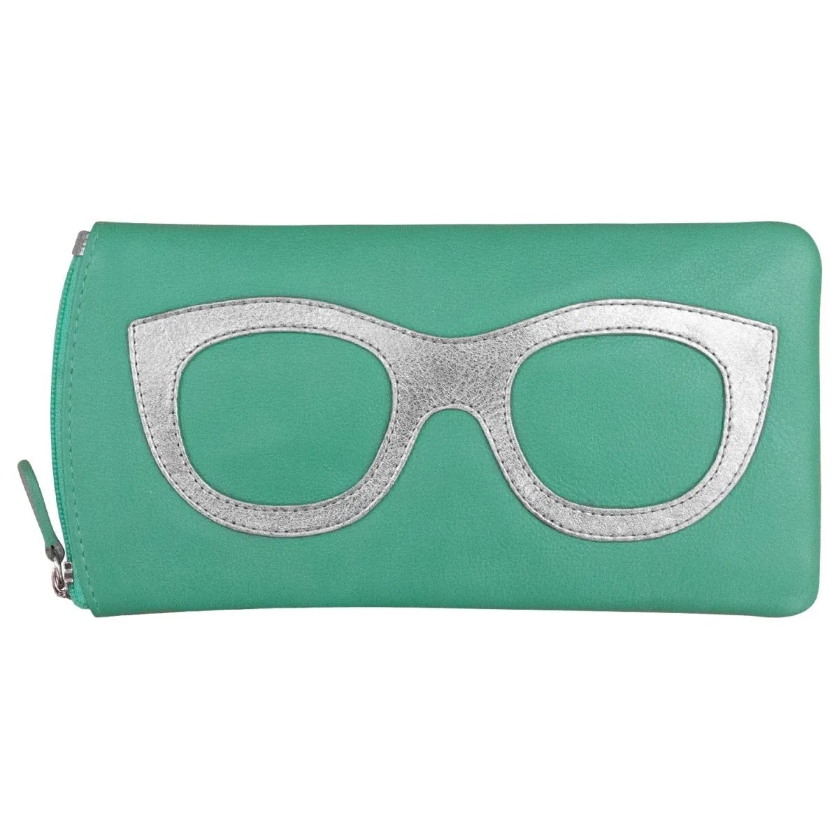 Leather Eyeglass Case with Frame Design