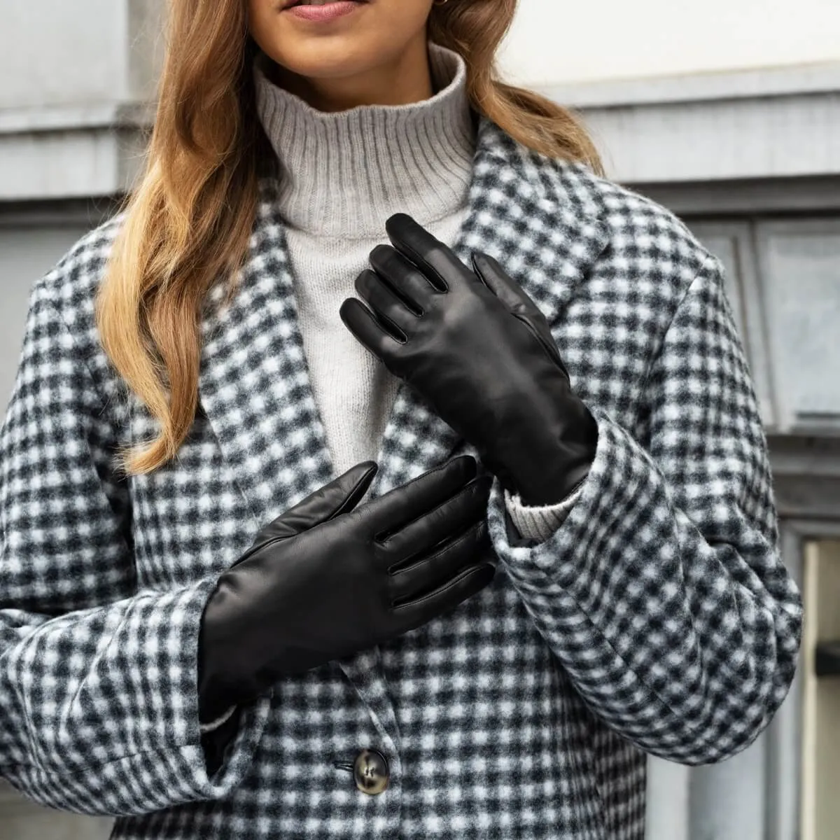 Leather Gloves – Cashmere Lined