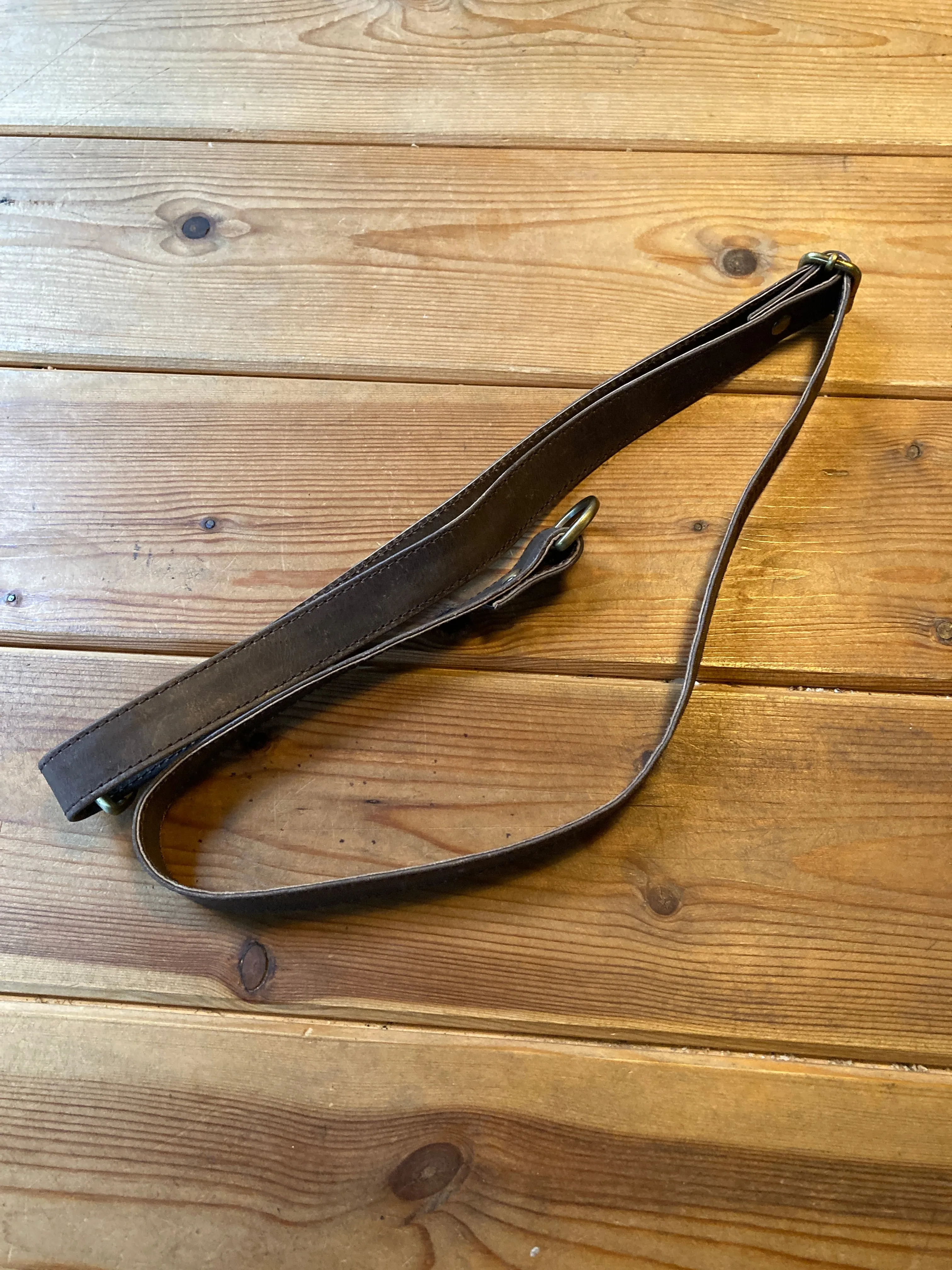 Leather Hip Pouch -  Vickers - Brown