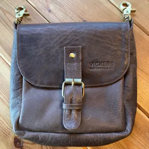 Leather Hip Pouch -  Vickers - Brown