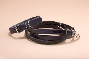 Leather Leash in Black