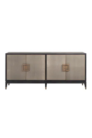 Leather Modern Sideboard | OROA Bloomingville