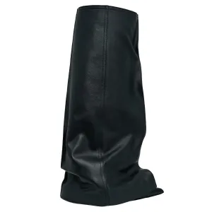 Leather Pants Medium Boots