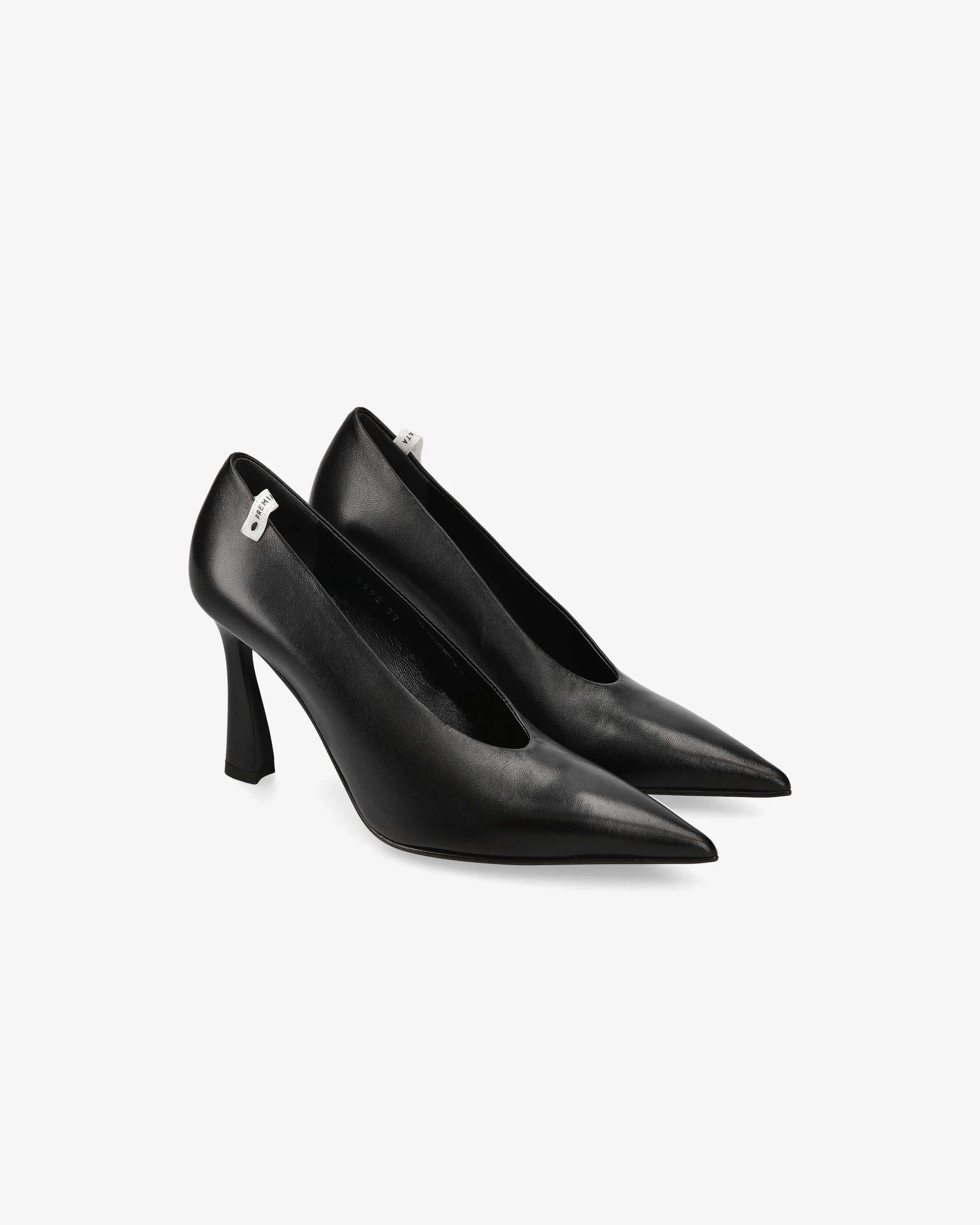 Leather Pumps M6592N Nappa Nero