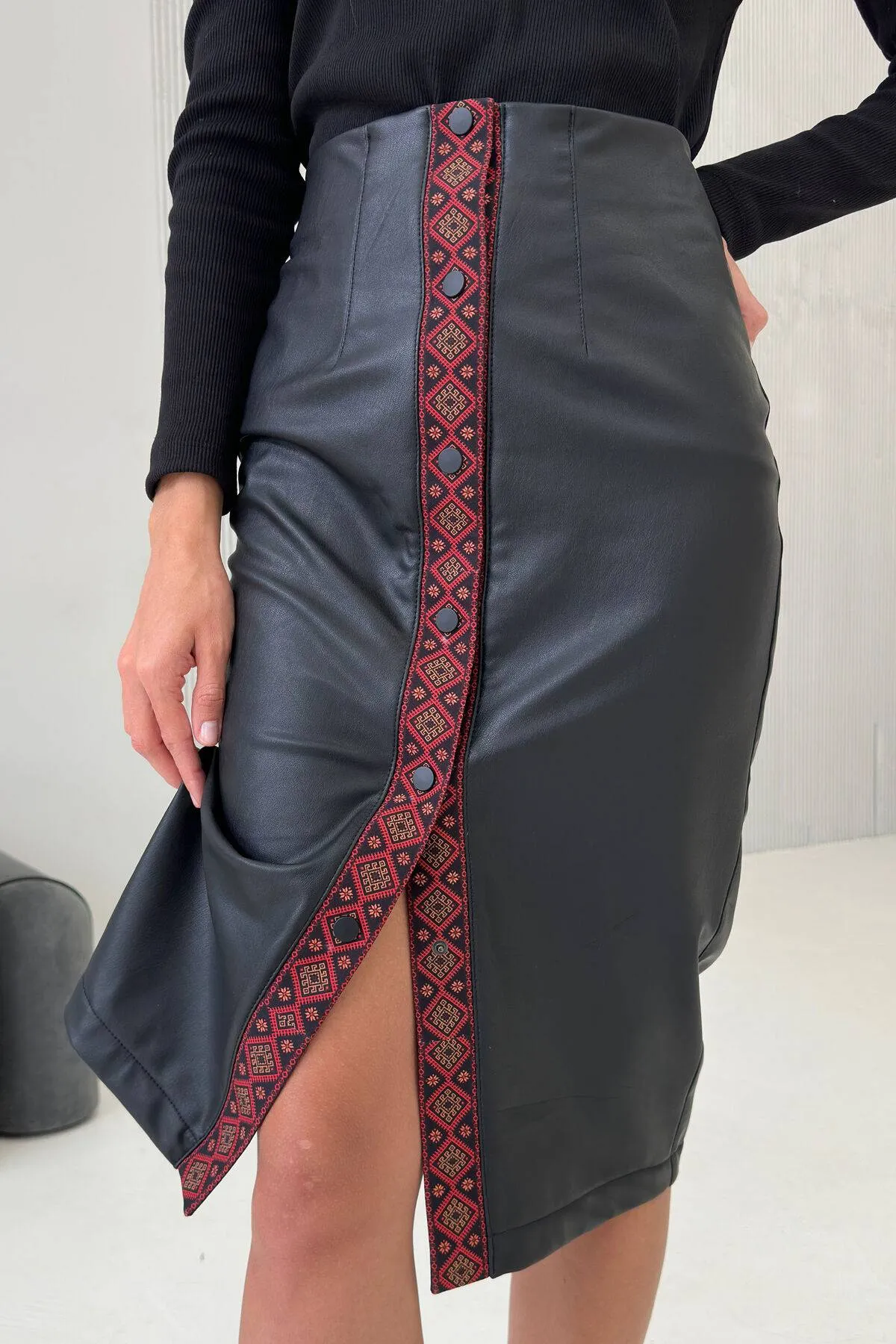 Leather Skirt