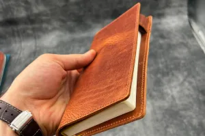 Leather Slim Hobonichi Weeks Planner Cover - C.H. Tan